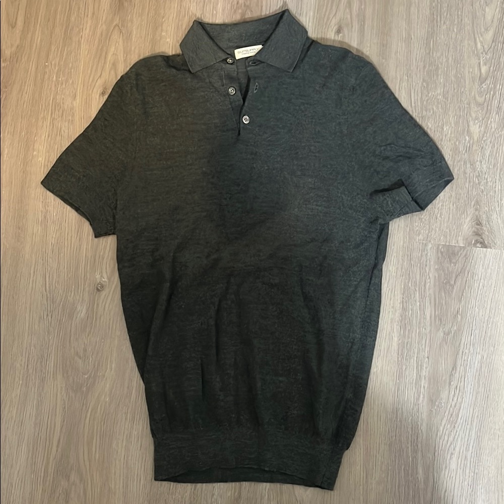 Men's suit supply grey  Polo Shirt